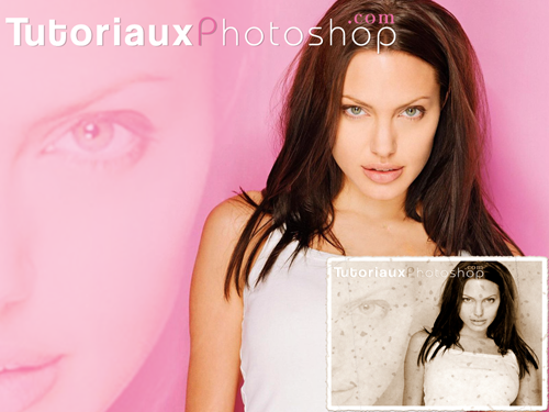 Angelina jolie sans tutoriaux photoshop
